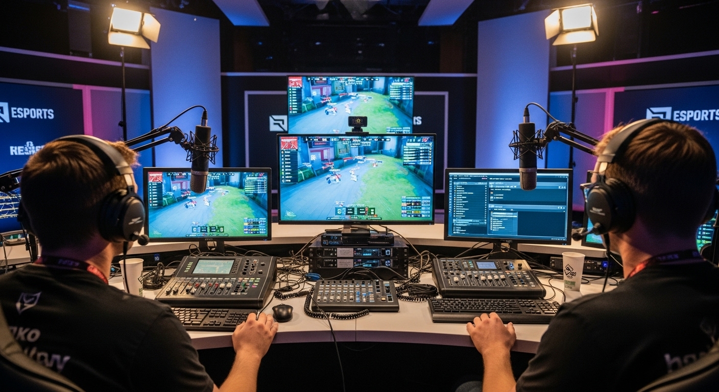 Esports Casting & Commentary: Behind the Mic
